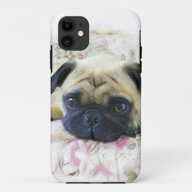 Coques Case-Mate iPhone Chien de carlin (Dos)