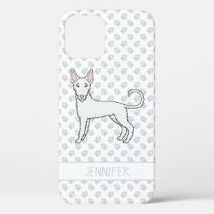 Case-Mate iPhone Case Chien de chasse ibicenc à poil dur blanc dessin an