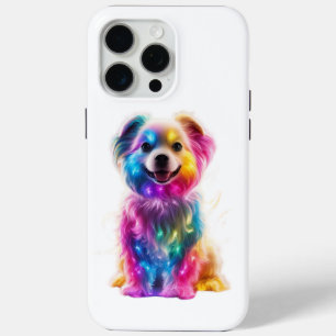 Coque iPhone 15 Pro Max Chien de couleur mignon