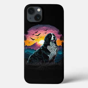 Case-Mate iPhone Case Chien de montagne bernois avec vue sur le lever du