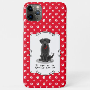 Case-Mate iPhone Case Chien de repérage du Labrador du labo noir