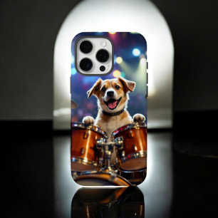 Coques iPhone 16 Pro Max Chien Drummer