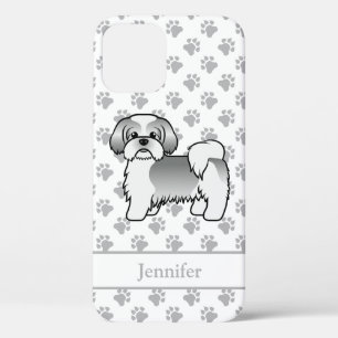 Case-Mate iPhone Case Chien et nom de dessin humoristique Chih Tzu en ar