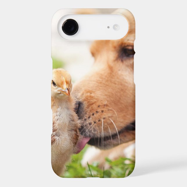 Coques Case-Mate iPhone Chien et poussin (Verso)