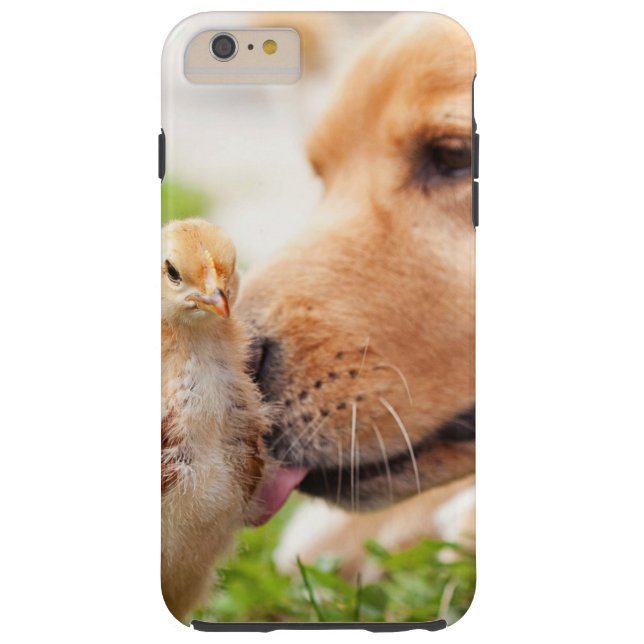 Coques Case-Mate iPhone Chien et poussin (Dos)