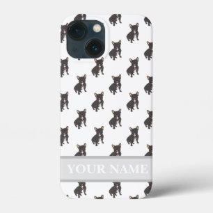 Case-Mate iPhone Case Chien français brindle noir personnalisé