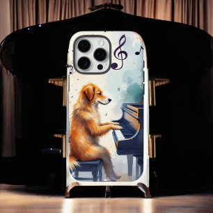 Coques iPhone 16 Pro Max Chien - Harmonie d'or