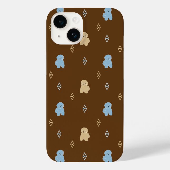 Coques Case-Mate iPhone Chien Lhasa Apso motif (Verso)