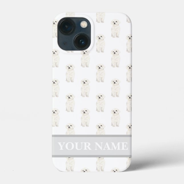 Coques Case-Mate iPhone Chien maltais de Bichon Bologne (Verso)