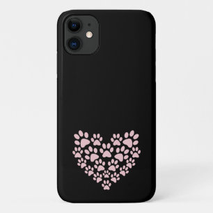 Coque Case-Mate Pour iPhone Chien Paws, Chiot Paws, Animal Paws, Coeur, Animal