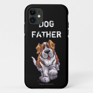 Etui iPhone Case-Mate Chien Père St. Bernard Art