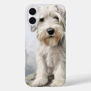 COQUES iPhone 16 PLUS CHIEN POPULAIRE DE SÉALYHAM BLANC CUTE