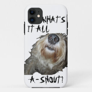 Coques Pour iPhone Chien "QU'EST-CE QUE C'EST QUE DE LA NEIGE ?" iPho