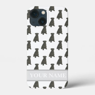 Case-Mate iPhone Case Chien Schnauzer noir personnalisé
