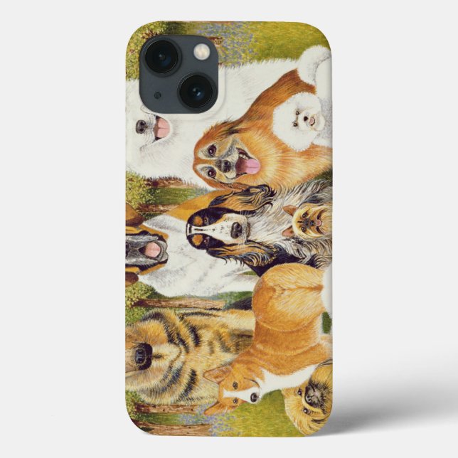 Coques Case-Mate iPhone Chiens en mai (Verso)