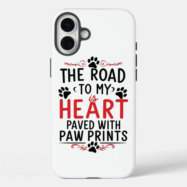 Coques Case-Mate iPhone Chiens laissant des marques (Verso)
