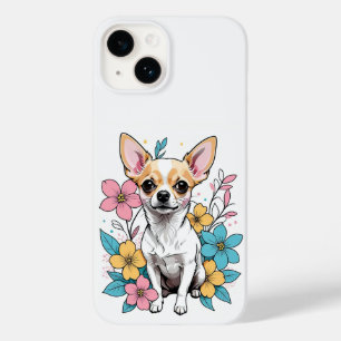 Coque Pour iPhone 14 Chihuahua du printemps