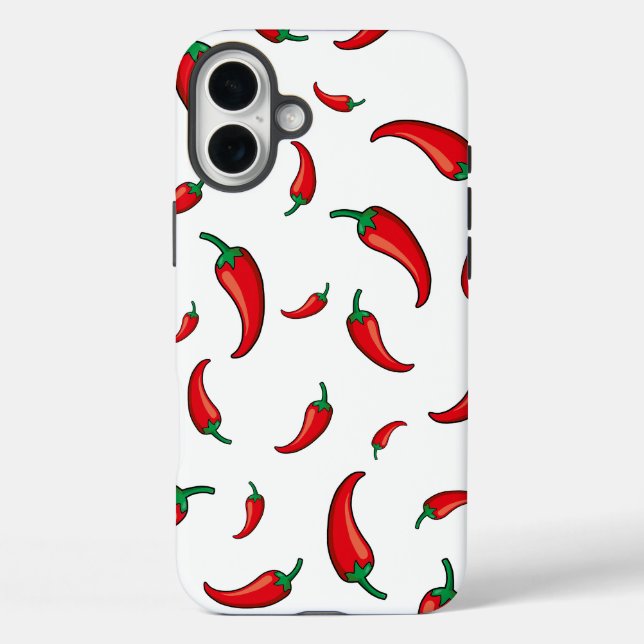 Coques Case-Mate iPhone Chili pepper party (Verso)
