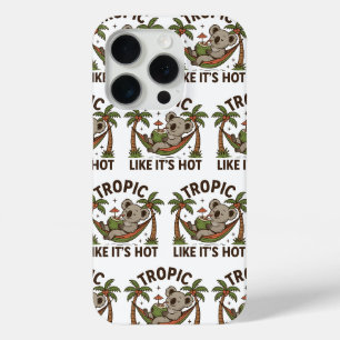 Coque iPhone 15 Pro Chill Koala Vibes