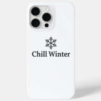Coque iPhone 15 Pro Max Chill Winter iPhone Case