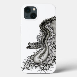 Case-Mate iPhone Case Chine Dragon, noir et blanc, Tattoostyl