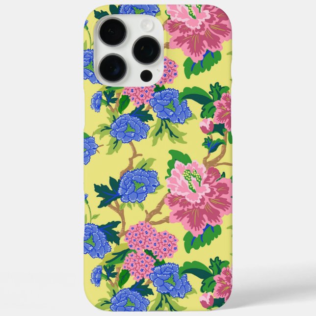Coques Case-Mate iPhone Chinoiserie Preppy Floral (Verso)