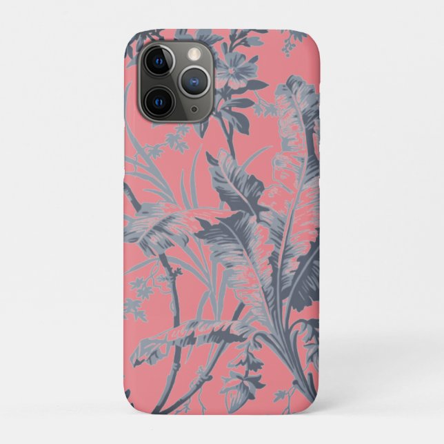 Coques Case-Mate iPhone Chinoiserie rose botanique Coque-coque iphone (Dos)