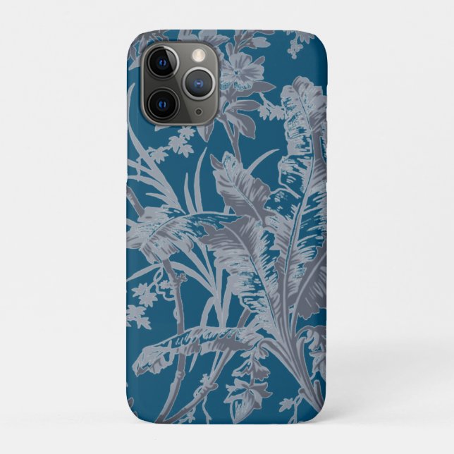 Coques Case-Mate iPhone Chinoiserie Turquoise Botanique Coque-coque iphone (Dos)