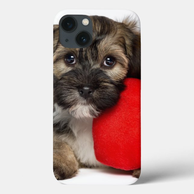 Coques Case-Mate iPhone Chiot de Valentine Havanese d'amant (Verso)