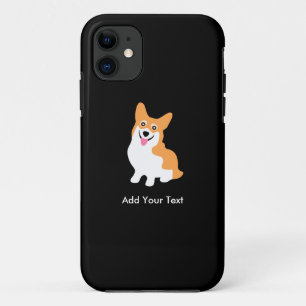 Coque iPhone 11 Chiot mignon de corgi de Pembroke de Gallois