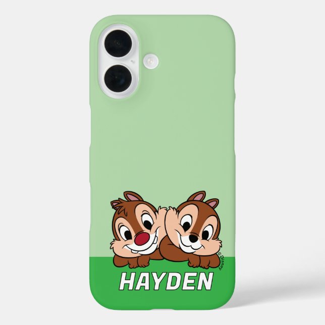 Coques Case-Mate iPhone Chip & Dale Smile (Verso)