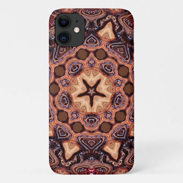 Coques Case-Mate iPhone ChocChip Mandala iPhone 4 Case-Mate ID™ (Dos)