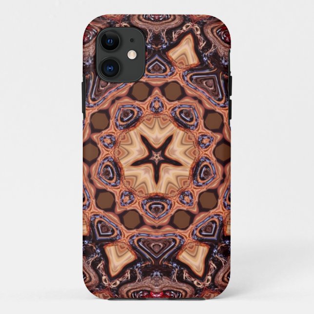 Coques Case-Mate iPhone ChocChip Mandala iPhone 5 Coque-Mate ID™ (Dos)