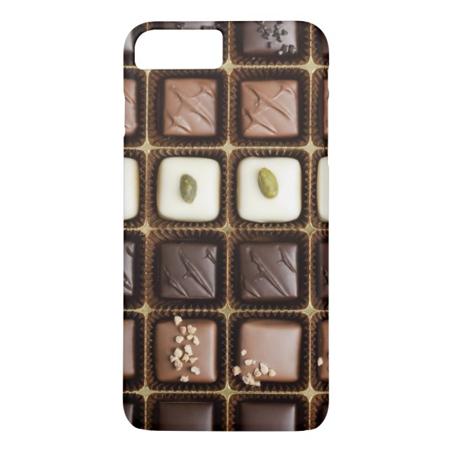 Coques Case-Mate iPhone Chocolat de luxe fait main dans une boîte (Dos)