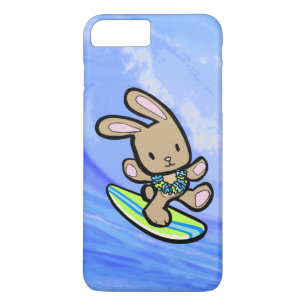 Coque Case-Mate Pour iPhone Chocolat Hawaiian Surfing Bunny