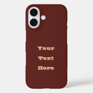 Coque Pour iPhone 16 Chocolat Labrador Fourrure de chien Brown couleur 