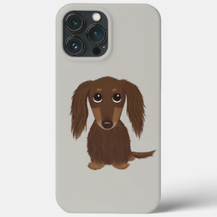 Case-Mate iPhone Case Chocolat mignon Longhé Brown Dachshund