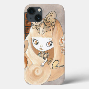 iPhone 13 Case Chocolate Candy and Bunny And Girl