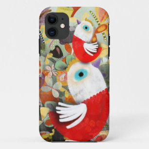 Coque iPhone 11 Chooks de coq rouge sauvagine domestique