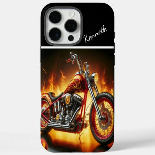 Coques iPhone 16 Pro Max Chopper Peint À La Flamme