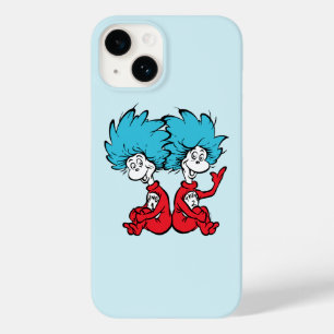 Coque Pour iPhone 14 Chose Un et Chose Deux du Chat au Chapeau
