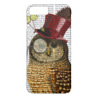 Chouette avec chapeau supérieur 3