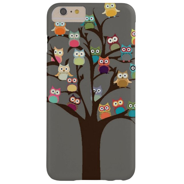 Coques Case-Mate iPhone Chouette Cute Sur L'Arbre | ARRIÈRE - PLAN (Dos)