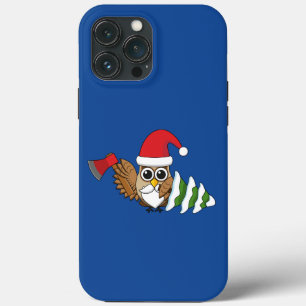 Case-Mate iPhone Case Chouette de Noël avec renard et pin