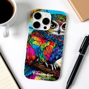 Coques iPhone 16 Pro Chouette des neiges Tropical Dreamscape