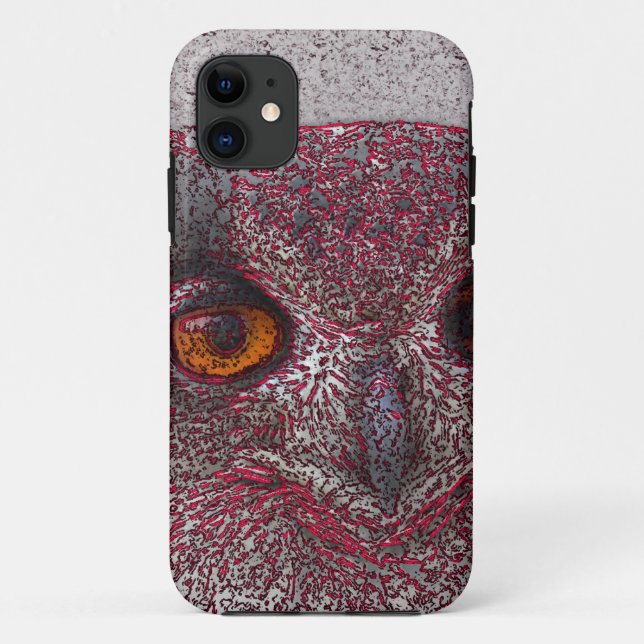Coques Case-Mate iPhone Chouette éthérée (Dos)
