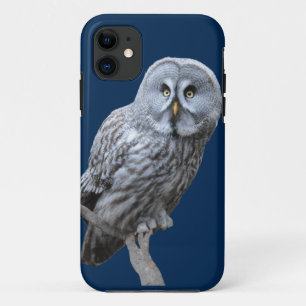 Case-Mate iPhone Case Chouette grise