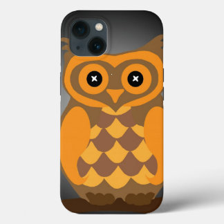 Case-Mate iPhone Case Chouette orange d'automne