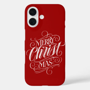Coque Pour iPhone 16 Christian Christ Noël Chalkboard Calligraphie