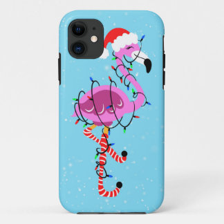 Case-Mate iPhone Case Christmas Flamingo
